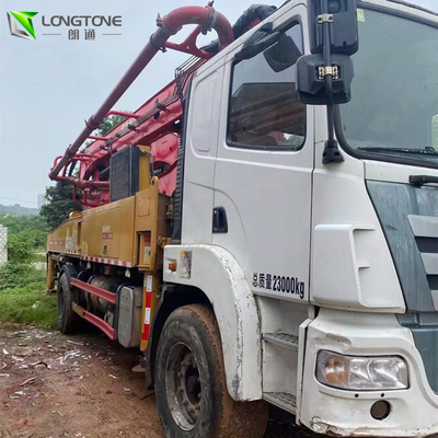 o ³ de 180m usou a bomba de concreto do caminhão, caminhão diesel da bomba concreta com crescimento