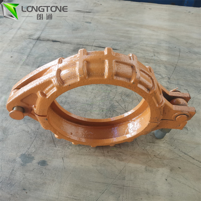 A pressão de pintura do metal de Casted da braçadeira da bomba concreta de LONGTONE aperta OEM 40Cr de aço