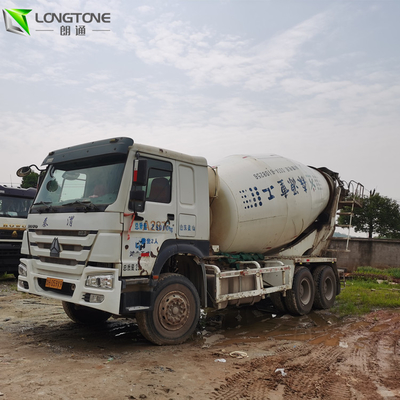 O caminhão usado concreto do misturador de HINO torna mais pesado 10 o cilindro de CBM 6x4 6 na linha