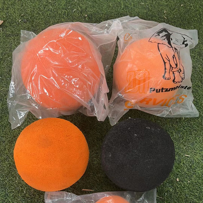 Bola de borracha de esponja de 17 mm de qualidade premium para limpeza de tubos