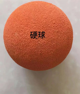 Bolas de esponja de borracha de limpeza padrão de tubo de bomba de concreto de alta qualidade