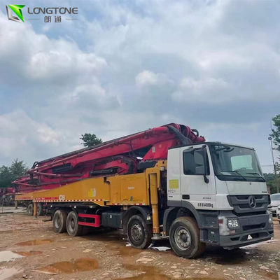 a bomba concreta usada 52m 38t do caminhão, renova a bomba concreta montada