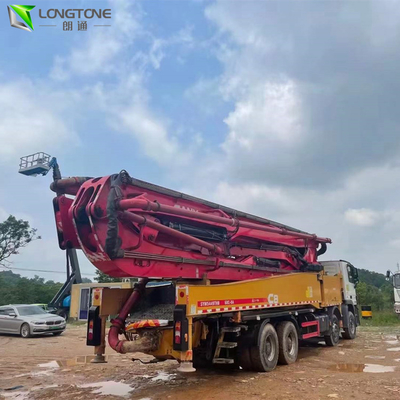 a bomba concreta usada 52m 38t do caminhão, renova a bomba concreta montada
