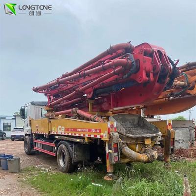 o ³ de 180m usou a bomba de concreto do caminhão, caminhão diesel da bomba concreta com crescimento