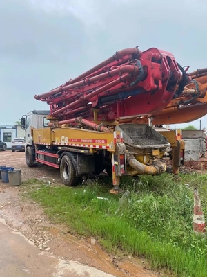 Controlo a distância sem fio usado do caminhão da bomba concreta de 63m Zoomlion