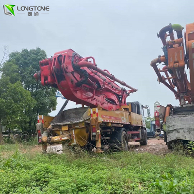 Controlo a distância sem fio usado do caminhão da bomba concreta de 63m Zoomlion