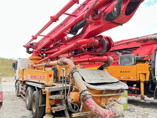 Cor feita sob encomenda bomba concreta usada do caminhão, bomba concreta de Putzmeister 42m da válvula de S