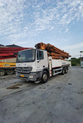 Bomba concreta usada de controle remoto Putzmeister 42m do reboque de Hbc