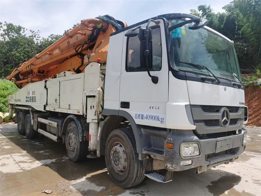 Bomba concreta usada de controle remoto Putzmeister 42m do reboque de Hbc