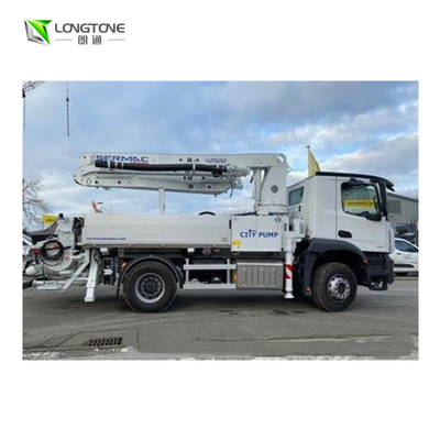 Bomba concreta usada do caminhão do motor diesel de SANY 24m/36m/42m para a venda